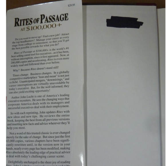 📖 New Rites of Passage Guide to Executive Job-Changing by John Lucht - Picture 10 of 10